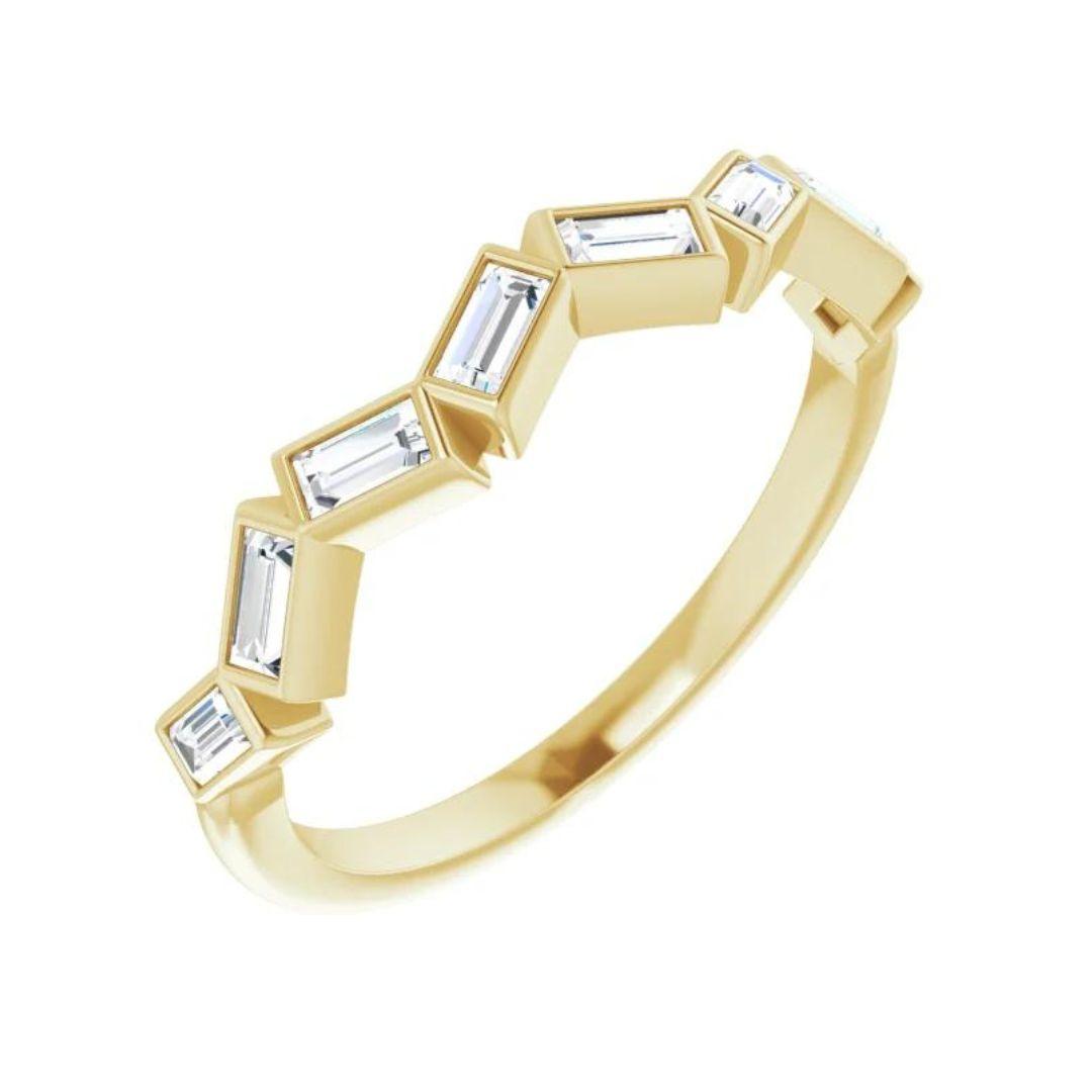 Baguette Anniversary Band - Nashelle