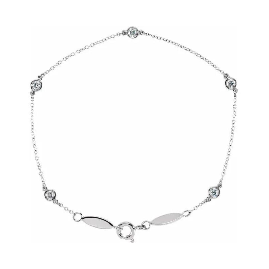 Diamond Station Bracelet - Nashelle