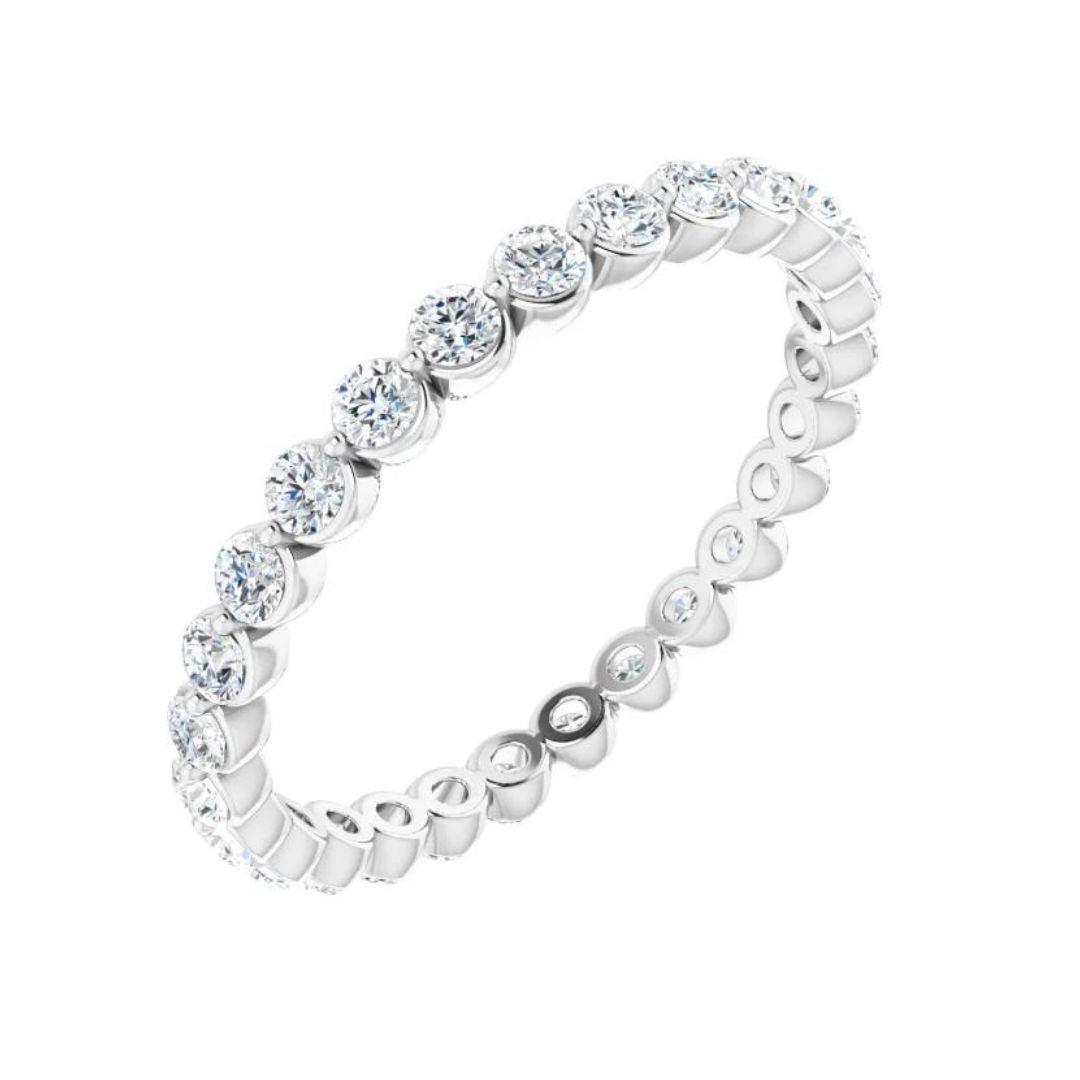 Diamond Dot Eternity Band - Nashelle