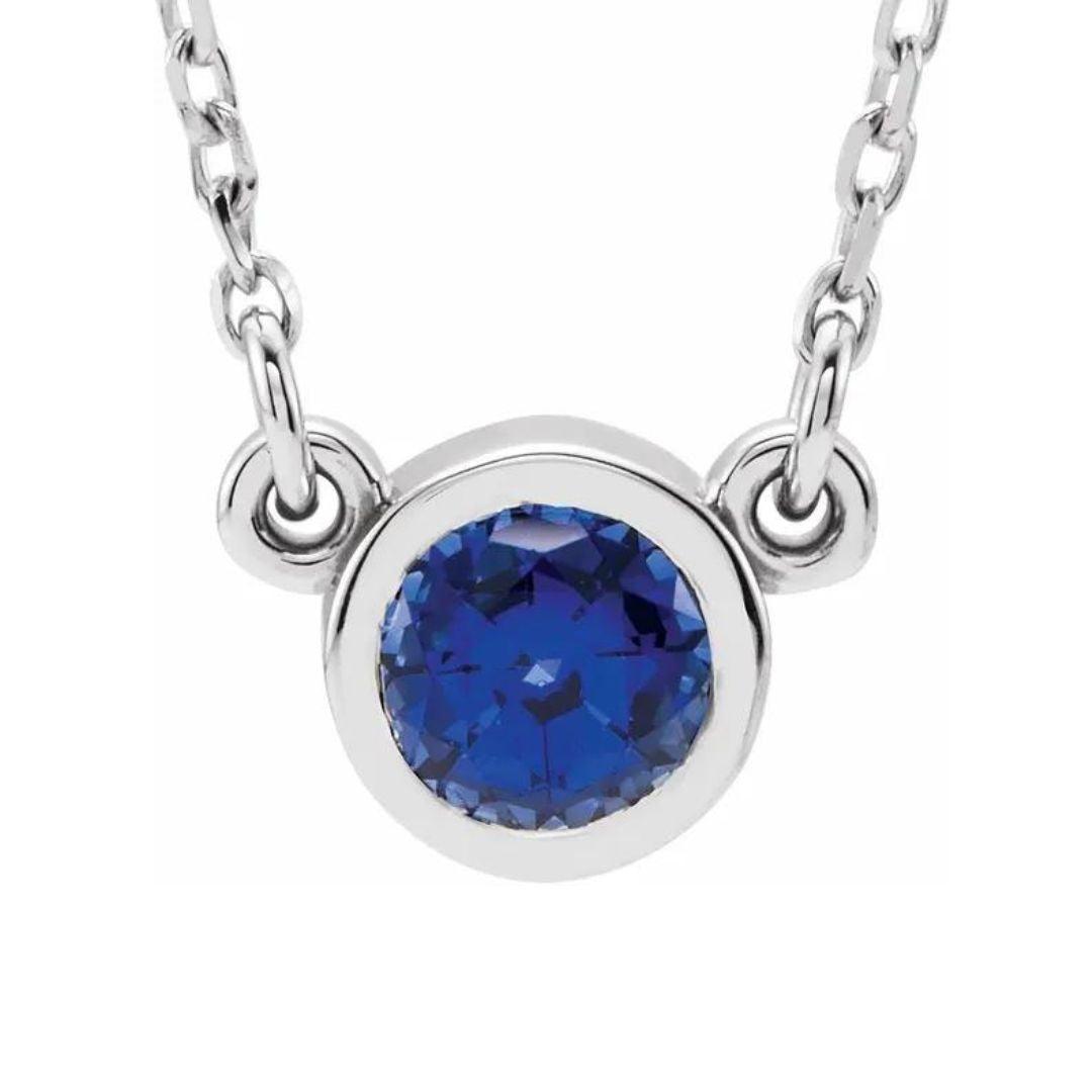 Sapphire Necklace - Nashelle