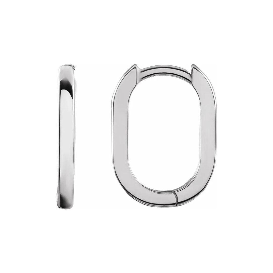 Elongated Oval Huggies - Nashelle