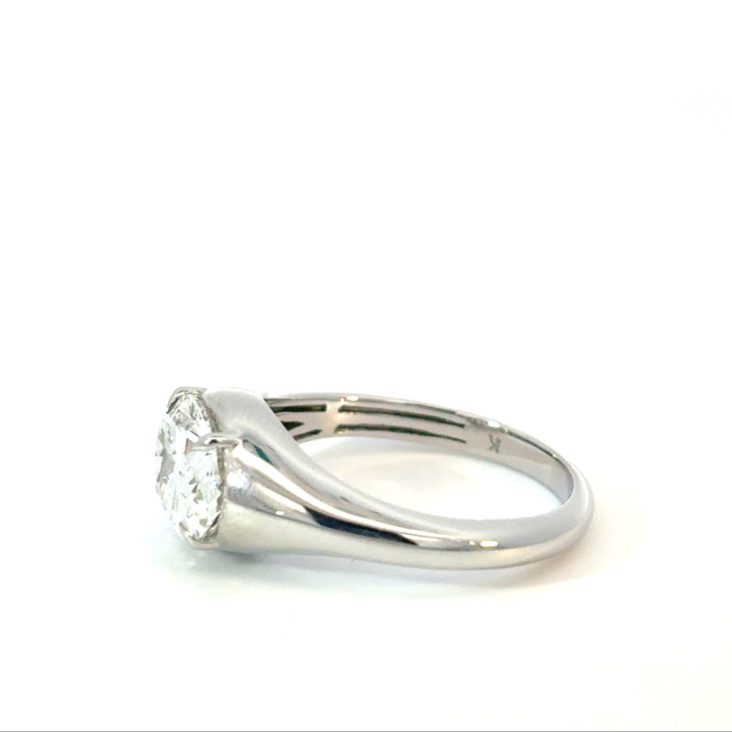 Oval Cut Diamond Solitaire Ring