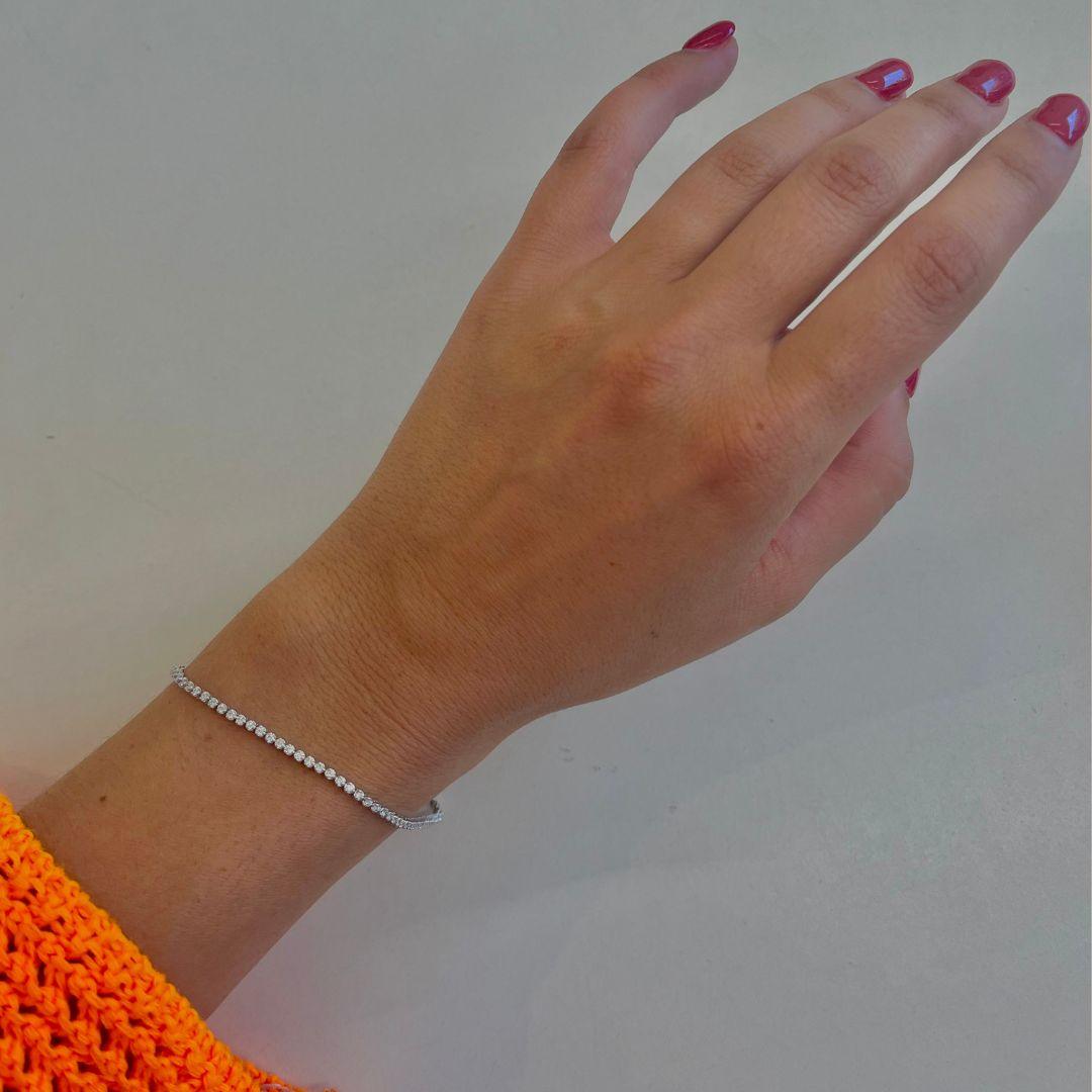 Diamond Tennis Bracelet - Nashelle