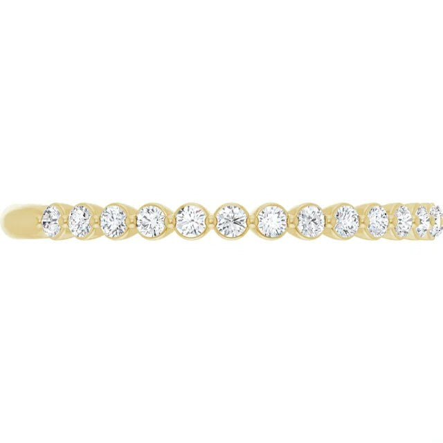 Diamond Dot Anniversary Band