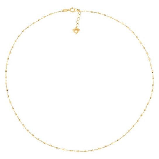 Satellite Necklace with Heart Tag