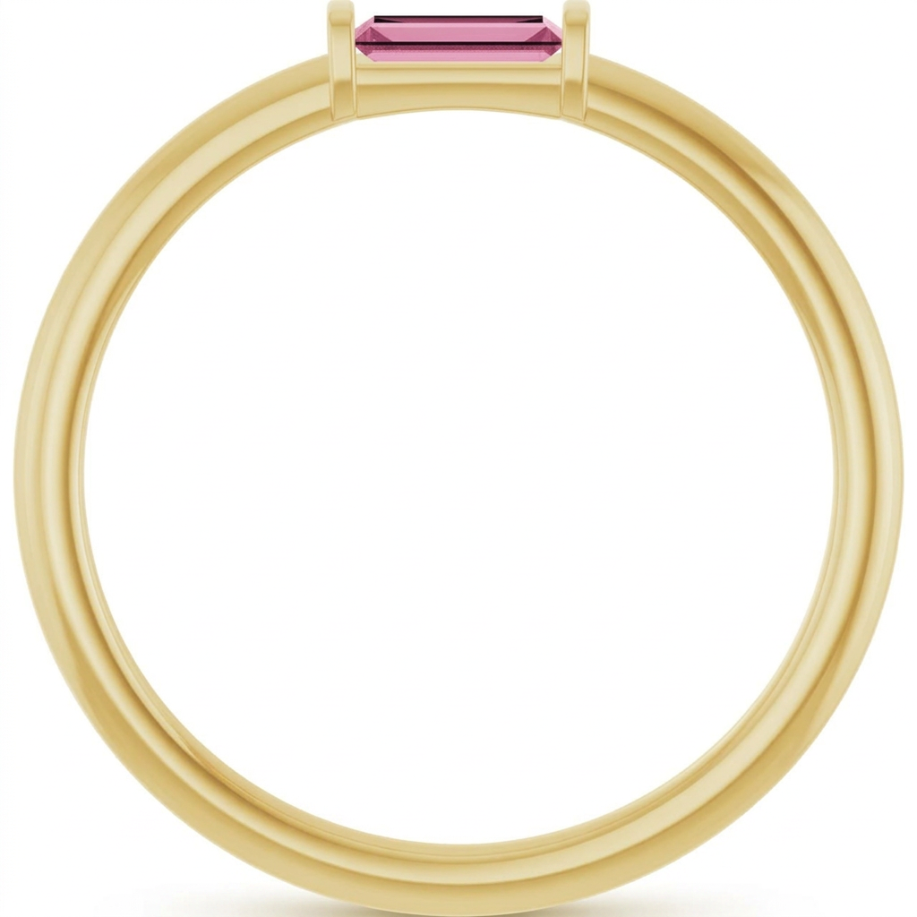 Gold ring straight-on catalogue preview