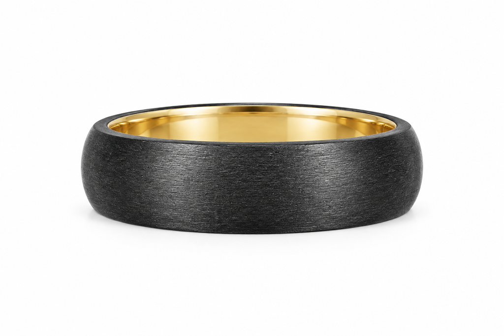 Horizontal Half Round Black Band product image