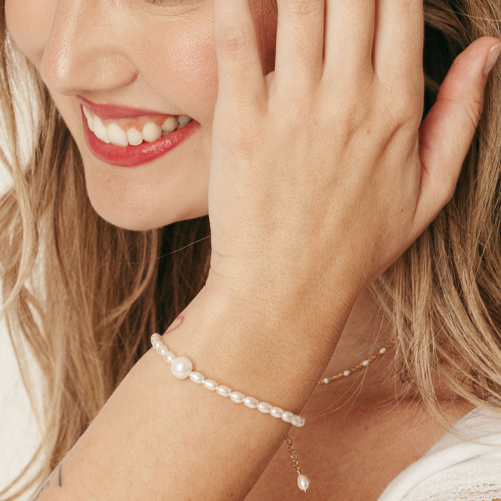 Pretty in Pearl bracelet