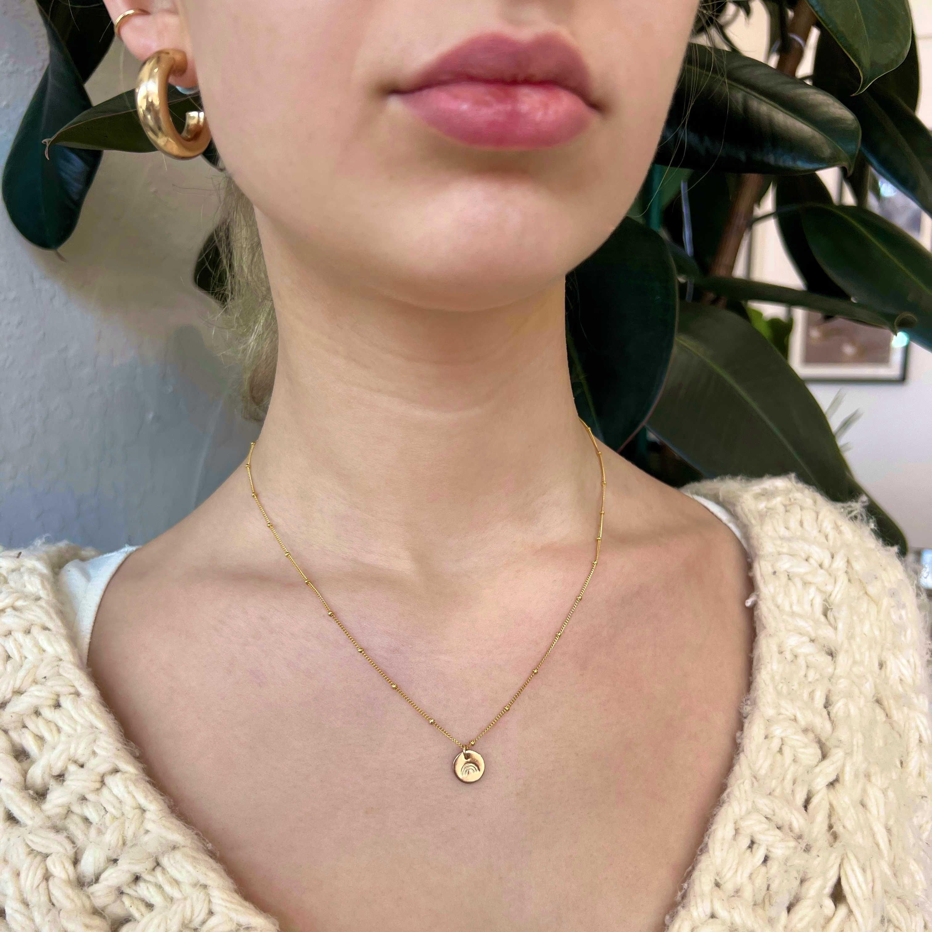 Petite Rainbow Necklace - Nashelle