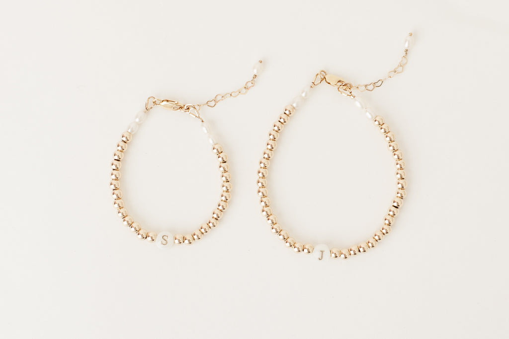 Poppy Initial Bracelet Mini