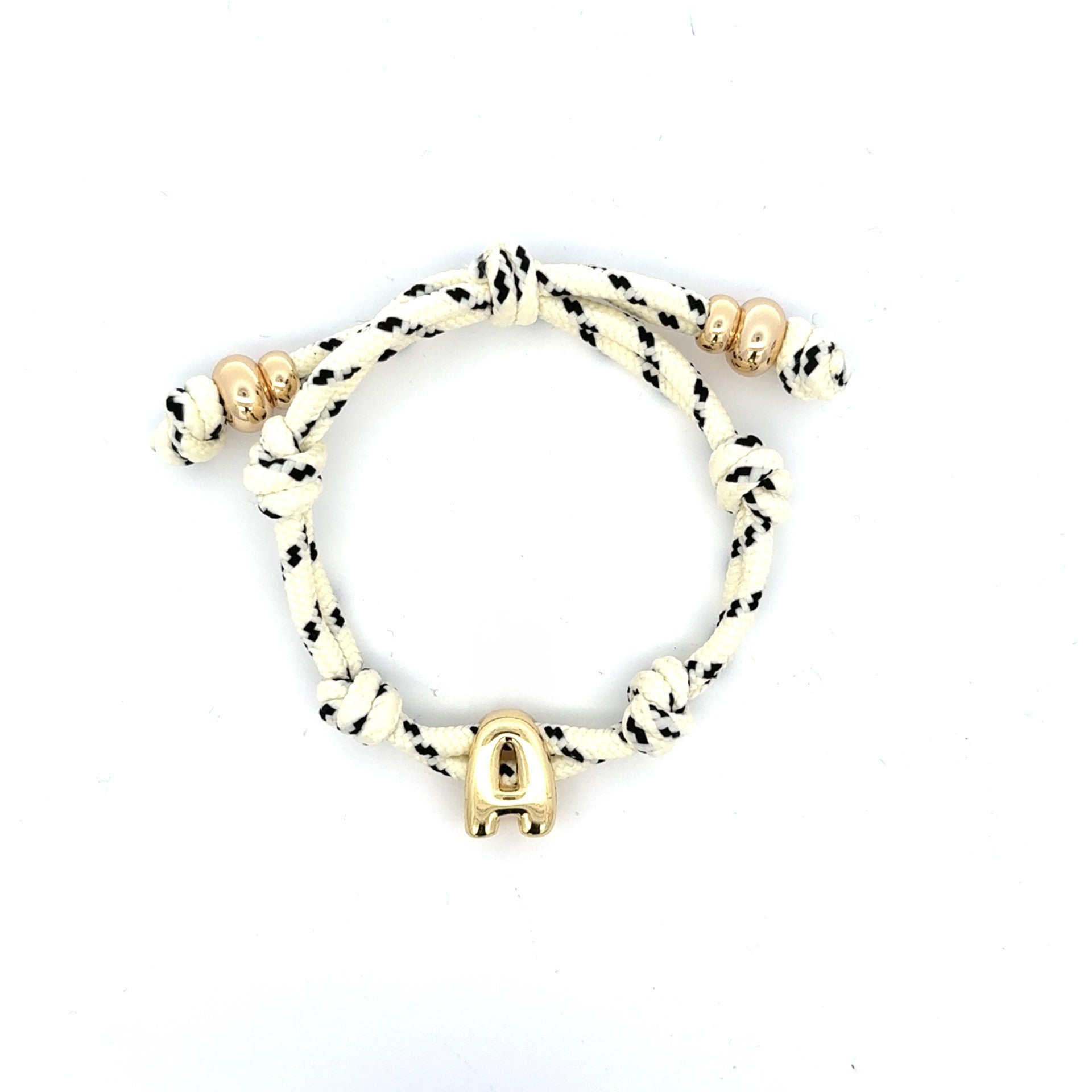 Letter Cord Bracelet