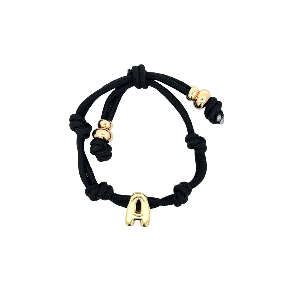 Letter Cord Bracelet