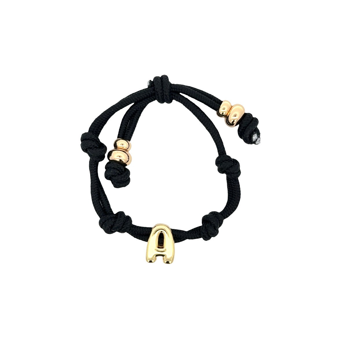 Letter Cord Bracelet