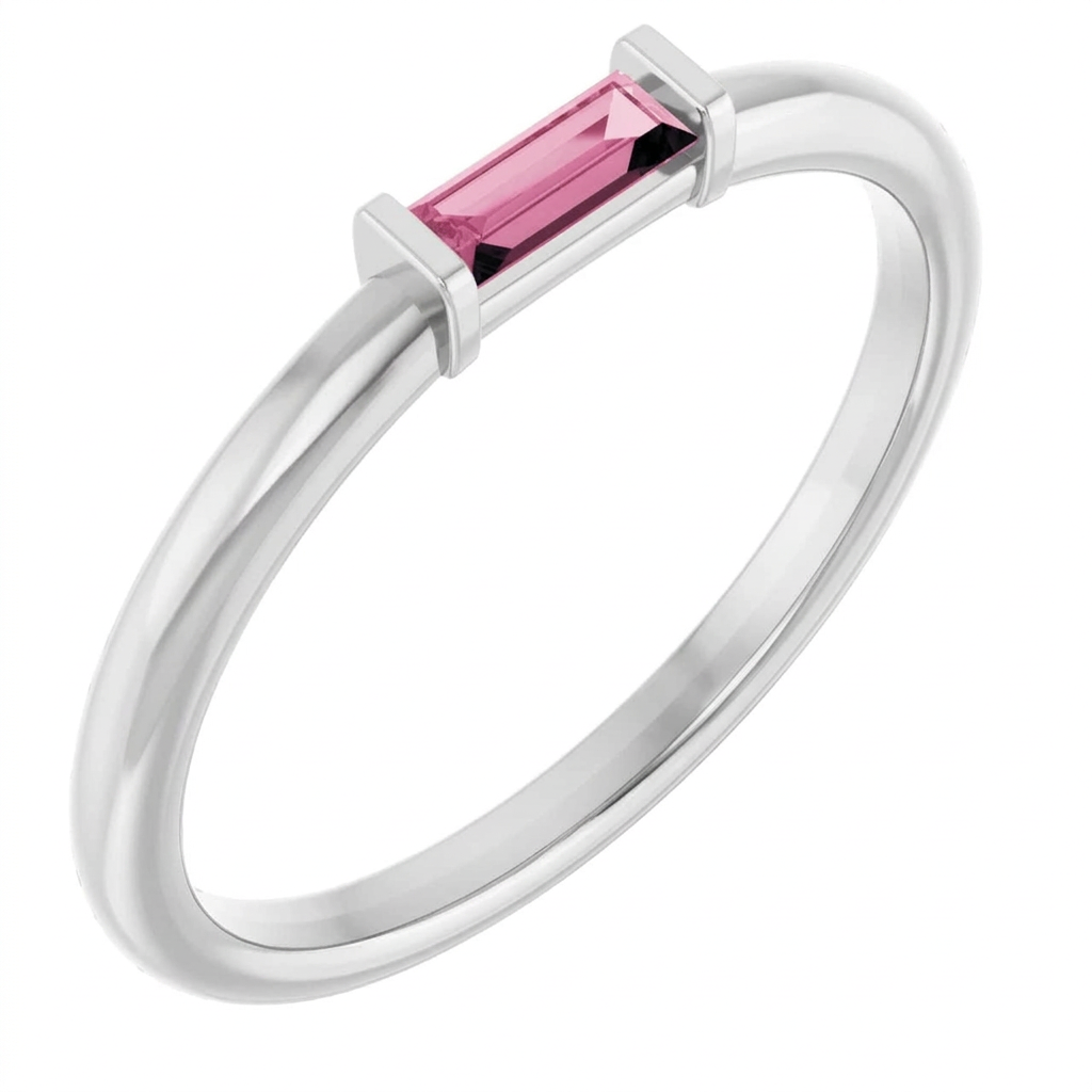 White metal ring angled catalogue preview