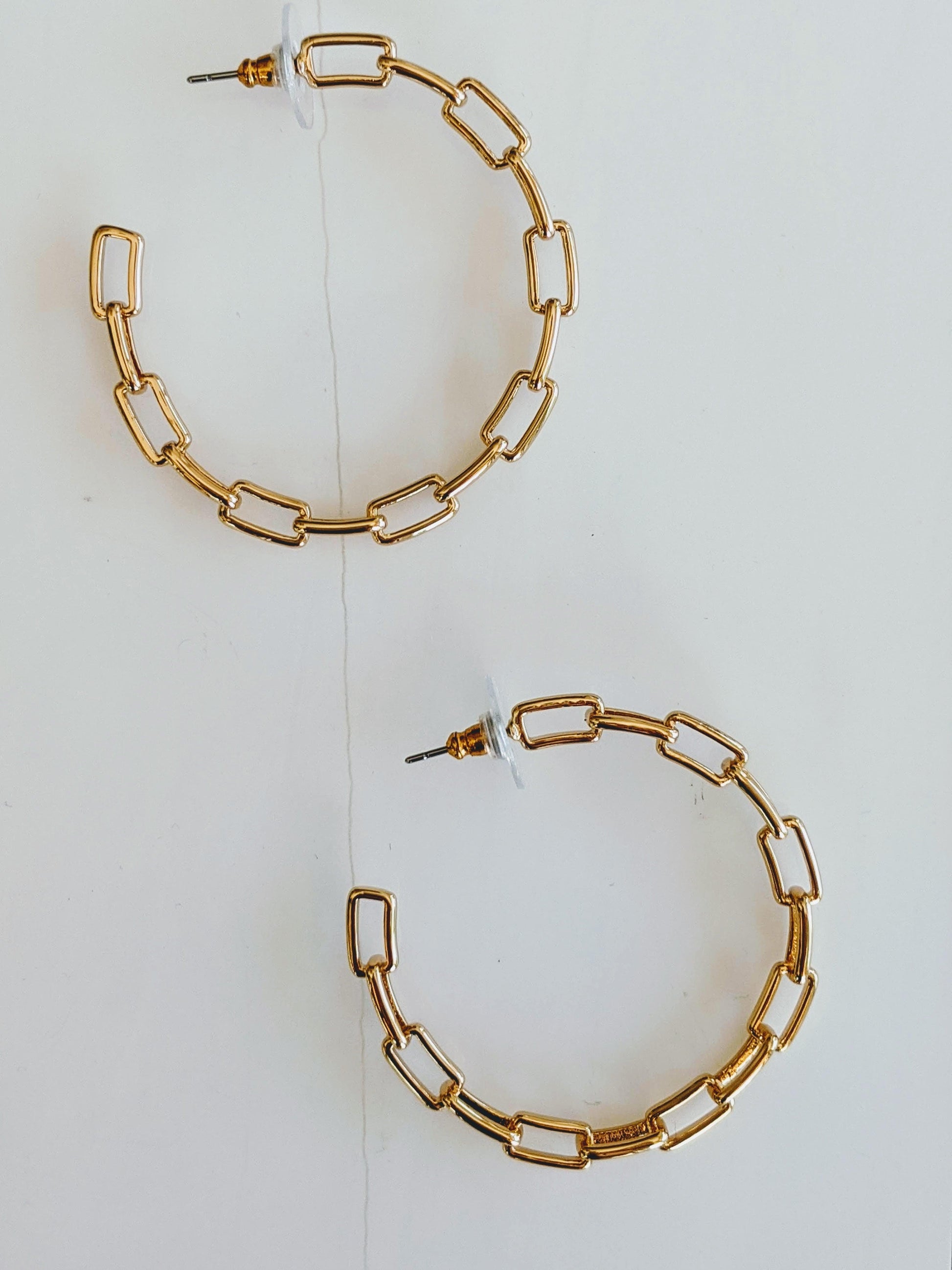 HARLOW Chain Link Earrings - Nashelle