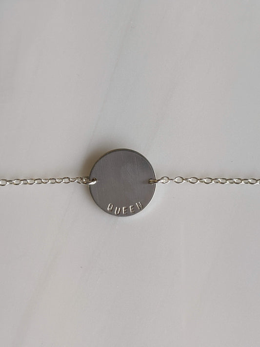 Classic Coin Curved Stamp Bracelet - Nashelle