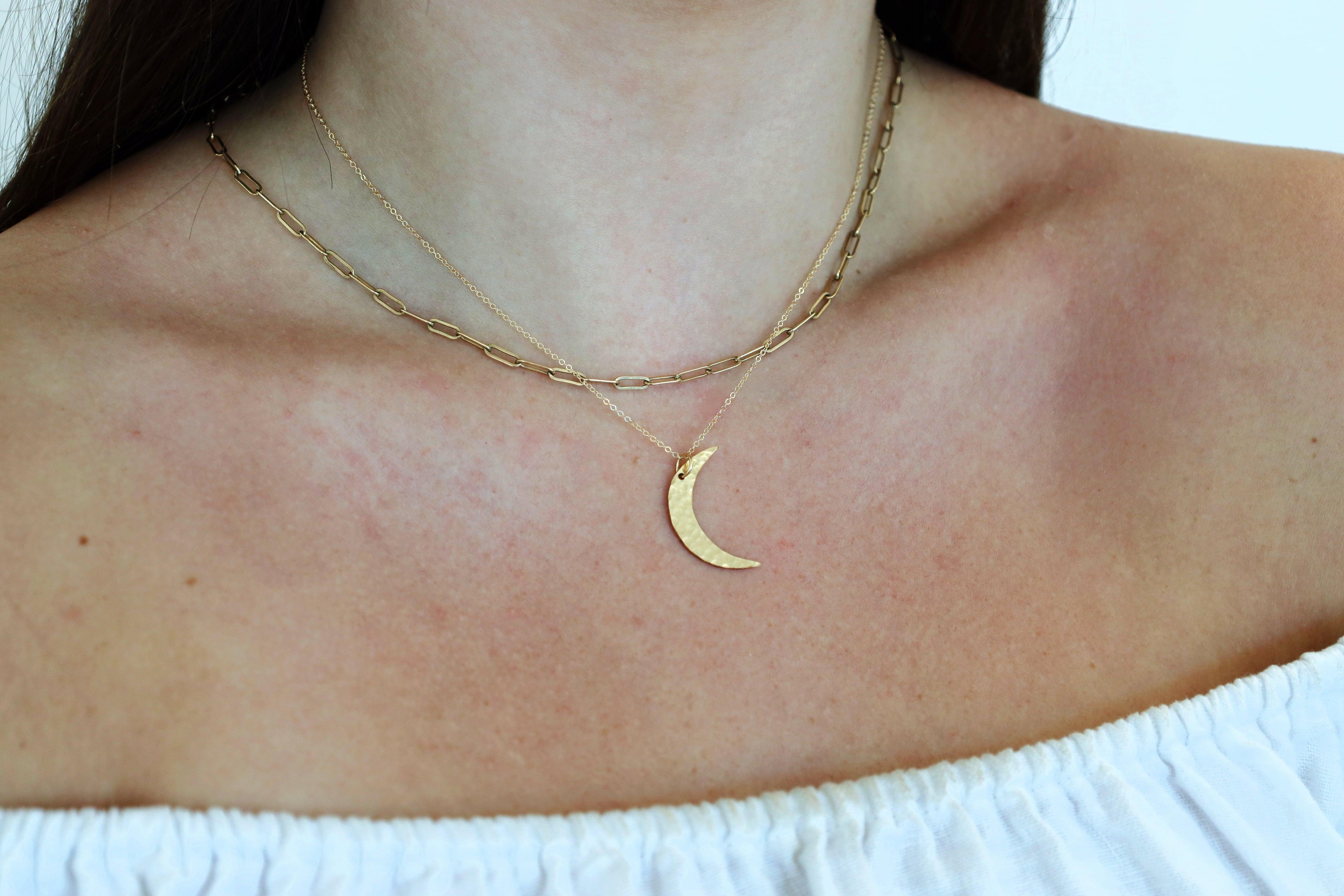 New Moon Necklace - Nashelle