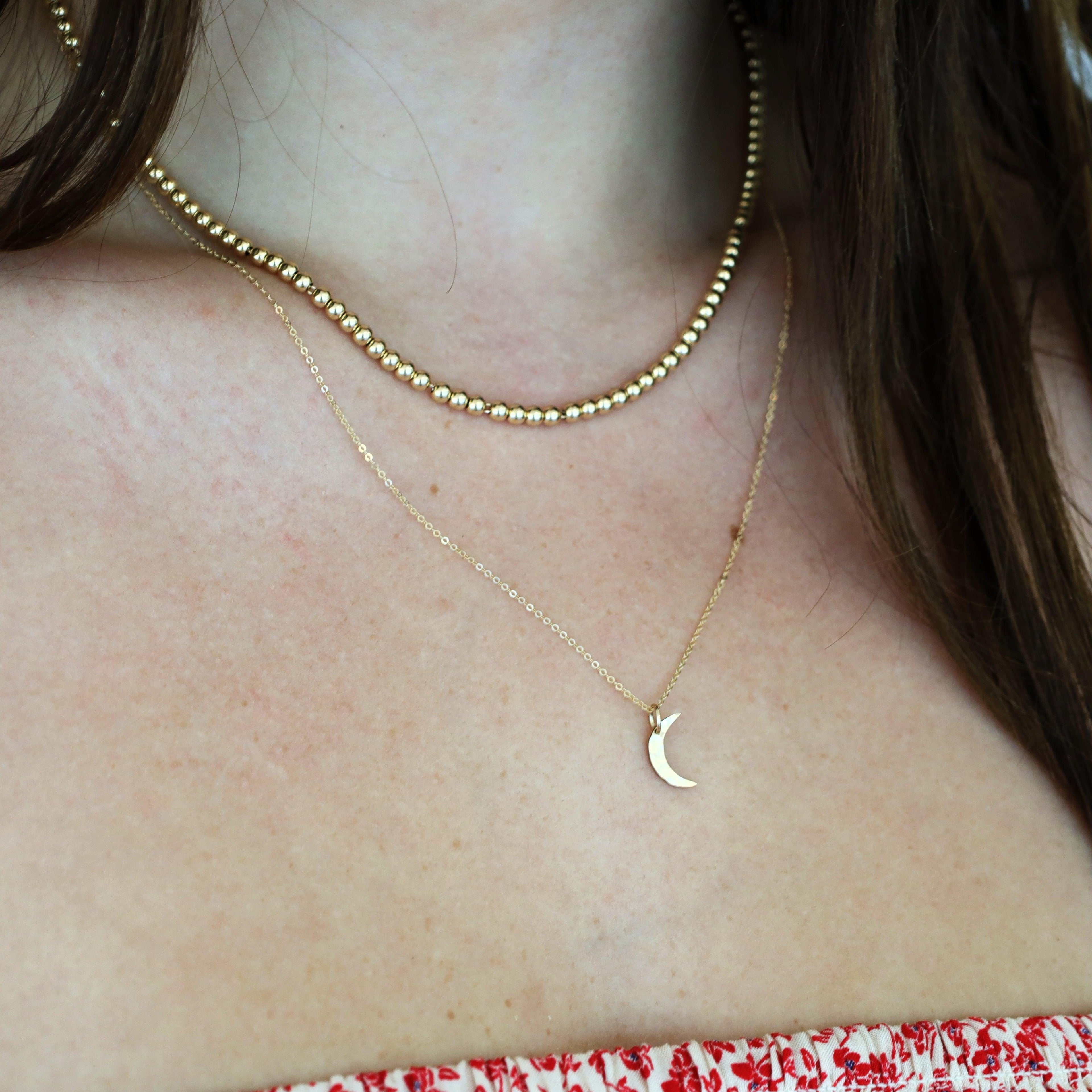 New Moon Necklace - Nashelle
