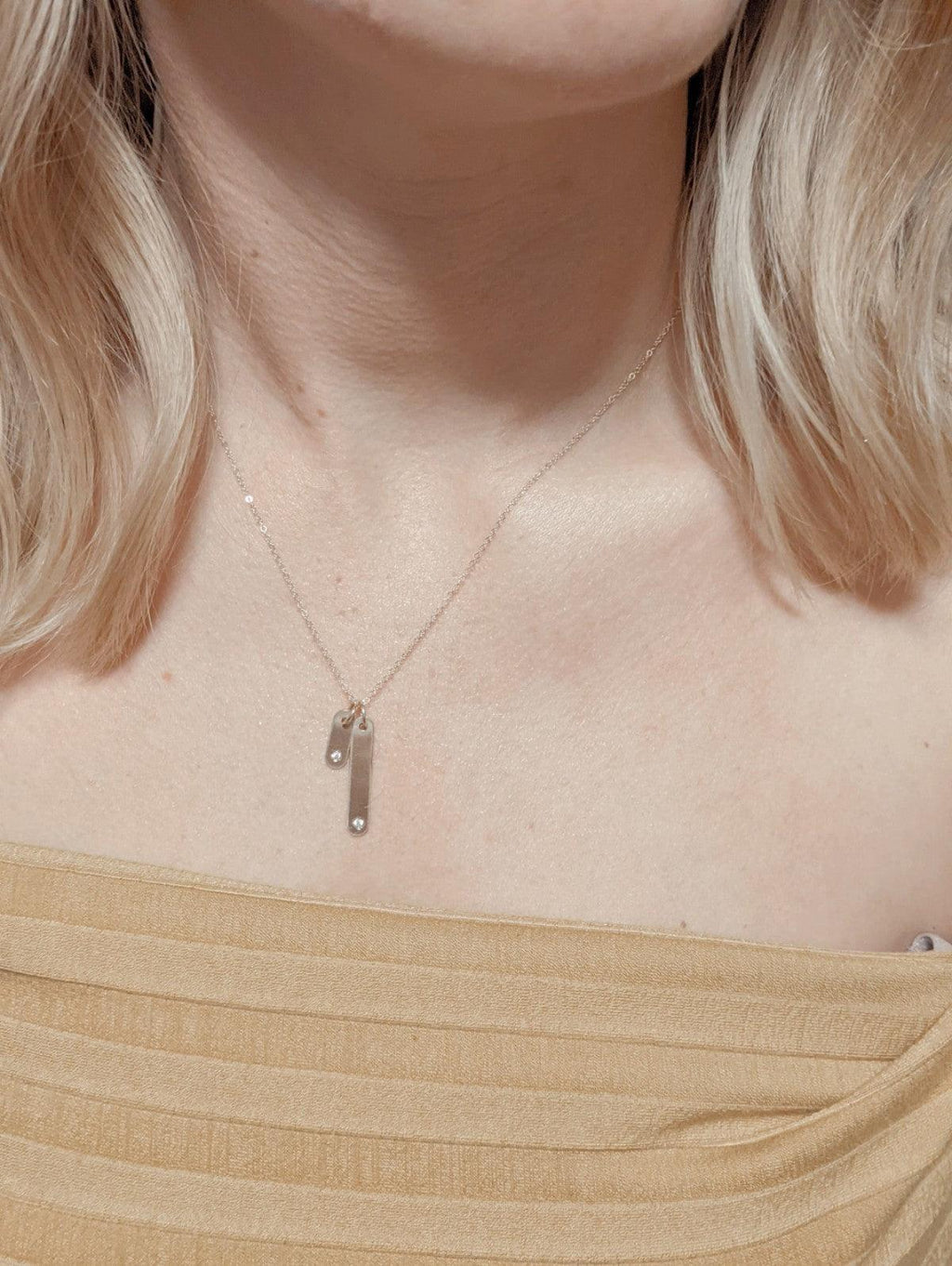 Diamond Bar Charm - Nashelle