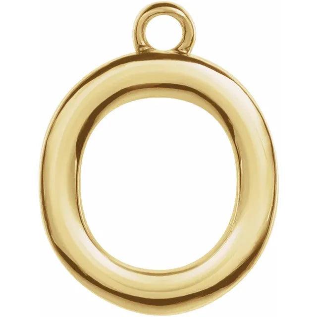 Gold Letter Charm - Nashelle