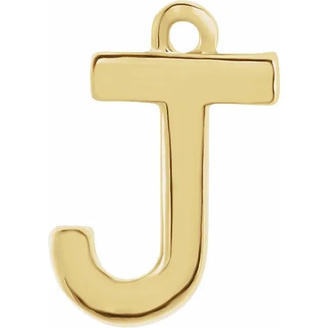 Gold Letter Charm - Nashelle