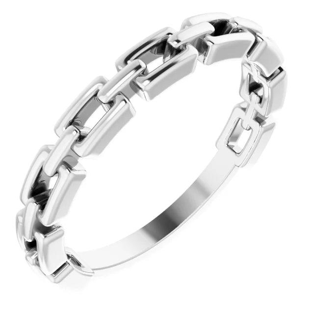 Chain Link Ring - Nashelle