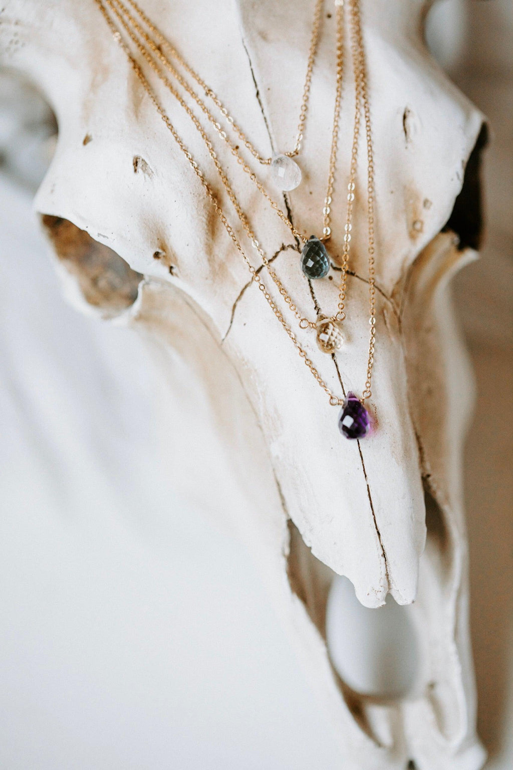 Birthstone Necklace - Nashelle