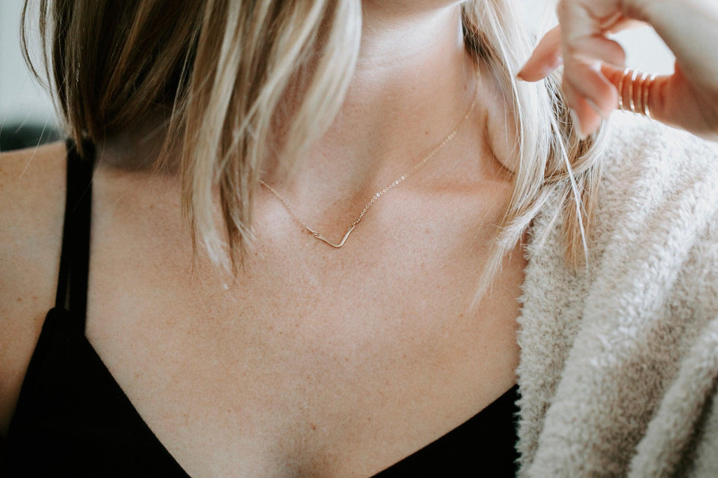 Chevron Necklace - Nashelle