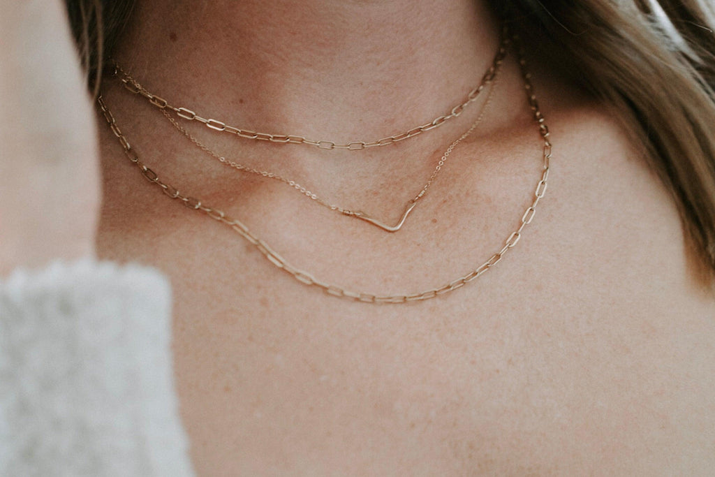 Chevron Necklace - Nashelle