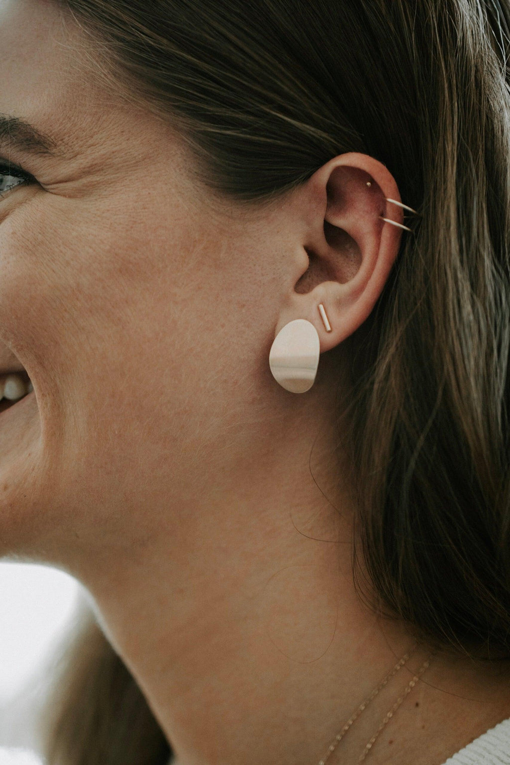 HARLOW Finger Print Earrings - Nashelle