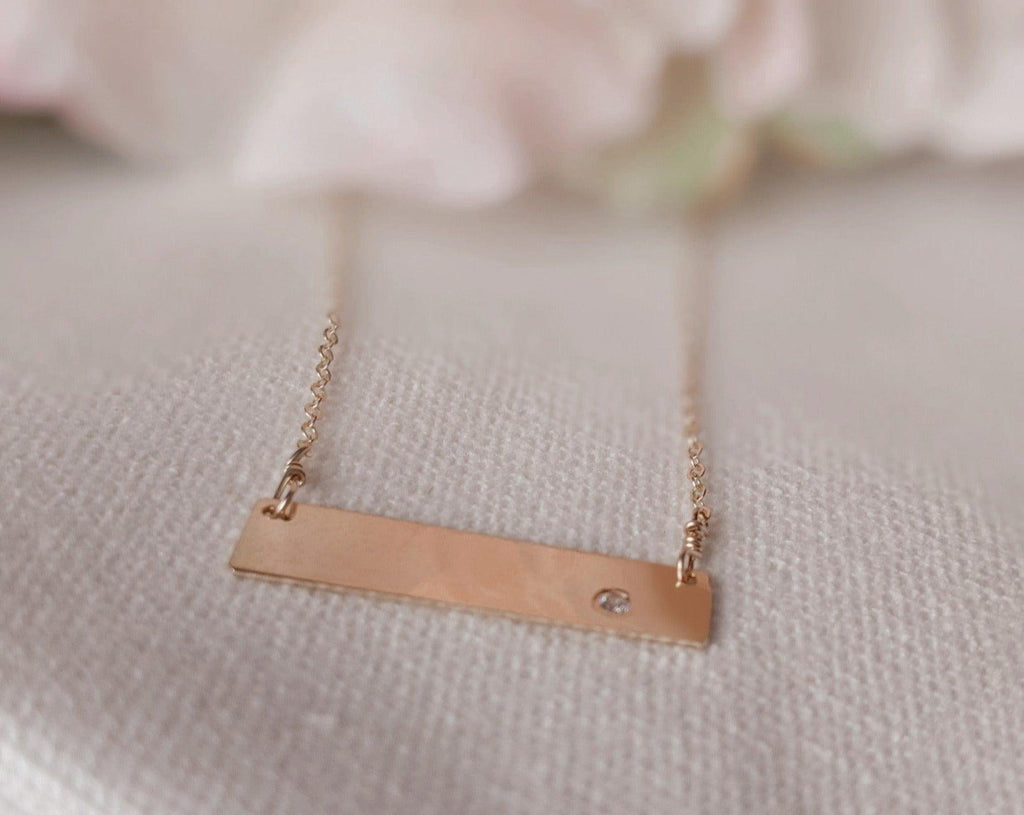 Gold and Diamond necklace