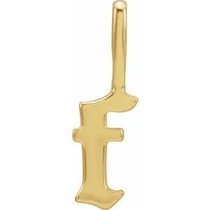 Gothic Letter Charm - Nashelle