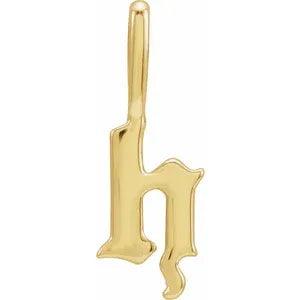 Gothic Letter Charm - Nashelle