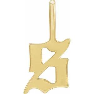 Gothic Letter Charm - Nashelle