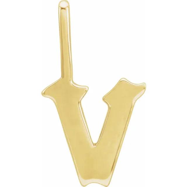 Gothic Letter Charm - Nashelle