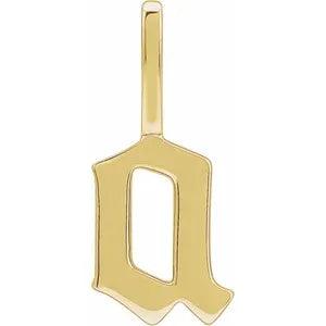 Gothic Letter Charm - Nashelle