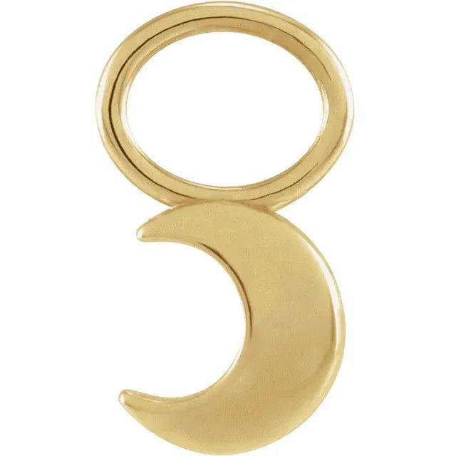 Tiny Moon Charm - Nashelle