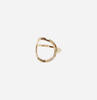 handmade gold ring with diamonds