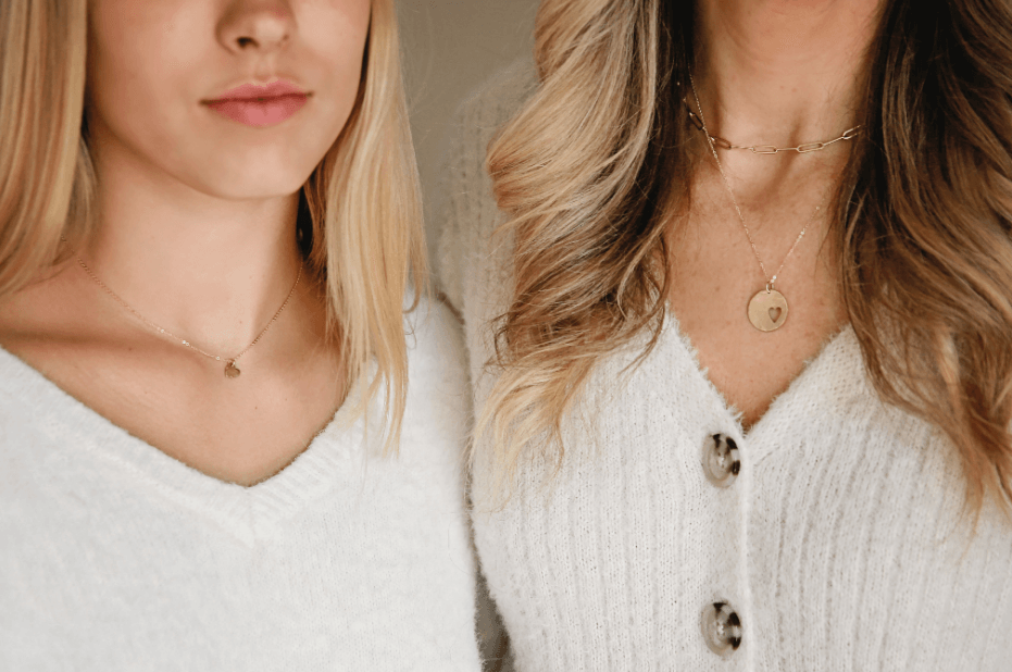 Piece of My Heart Child Necklace - Nashelle