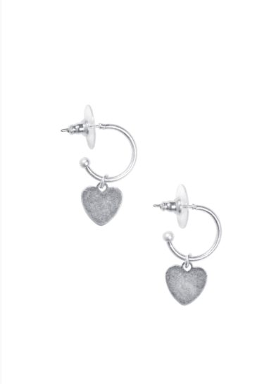 HARLOW Drop Heart Earrings - Nashelle