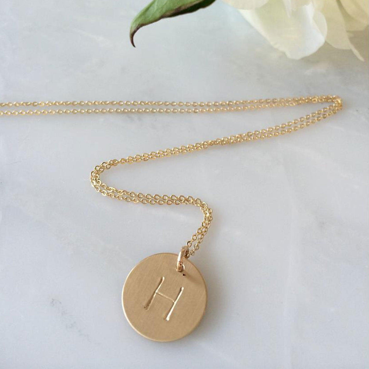 Coin 2025 letter necklace