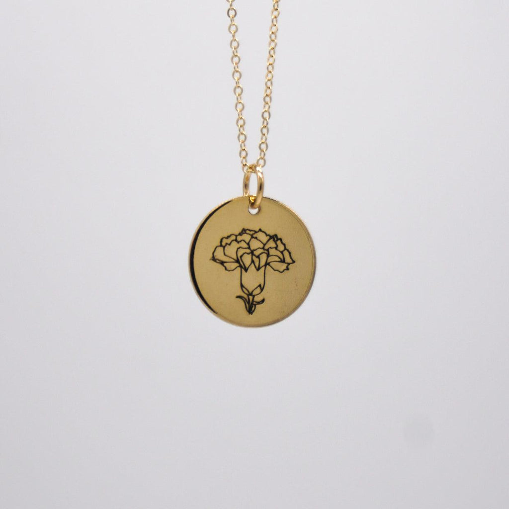 Birth Flower Necklace - Nashelle
