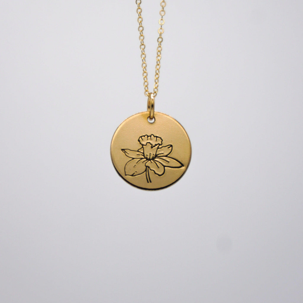 Birth Flower Necklace - Nashelle