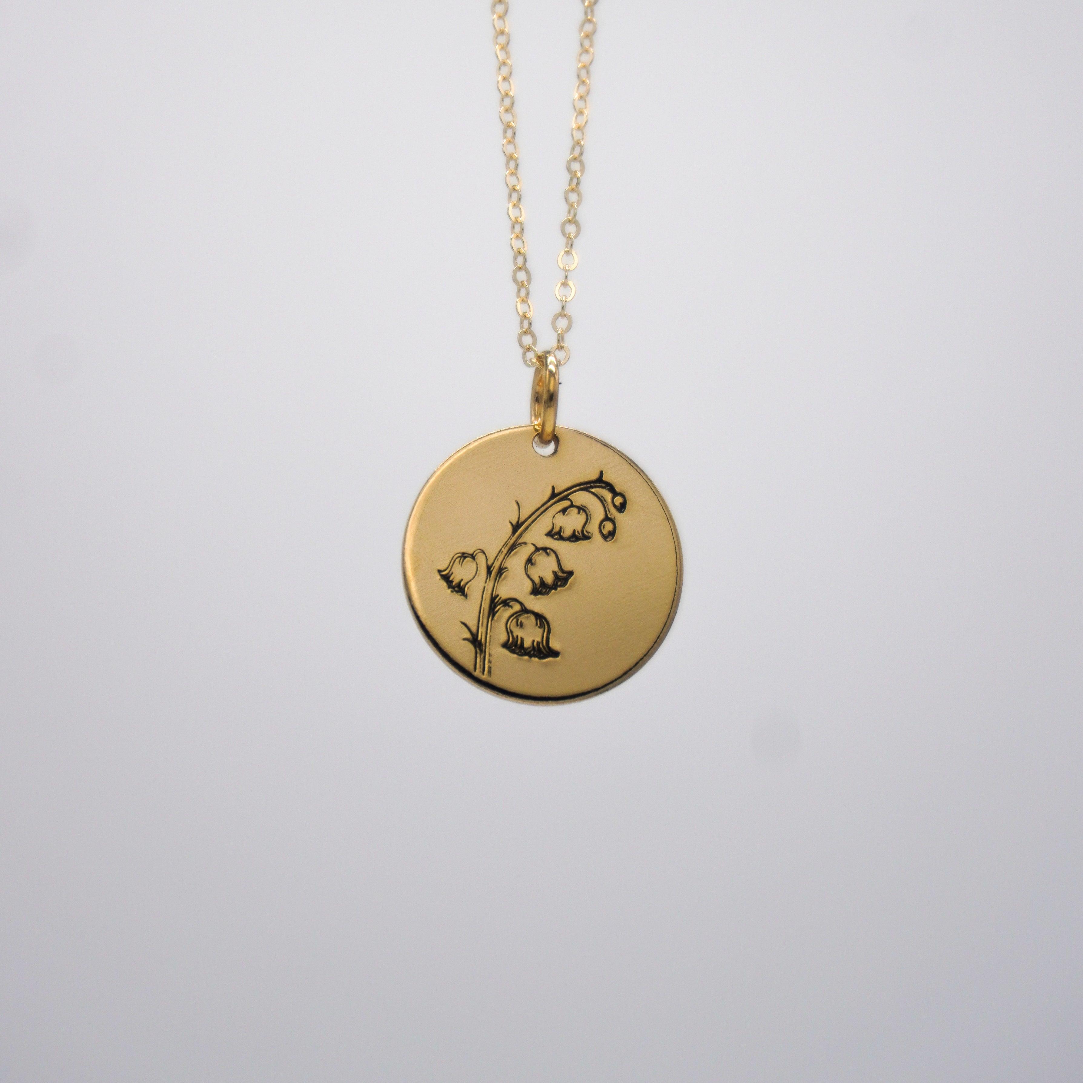 Birth Flower Necklace - Nashelle