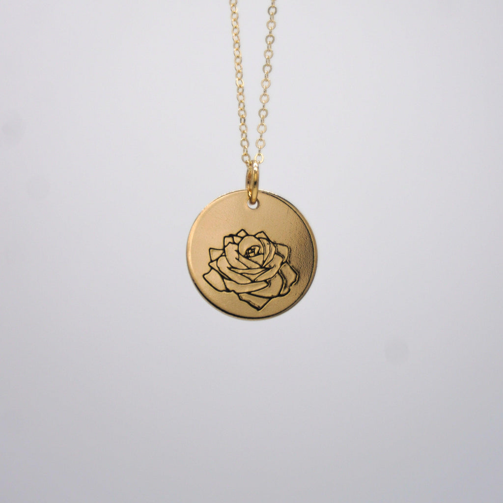 Birth Flower Necklace - Nashelle