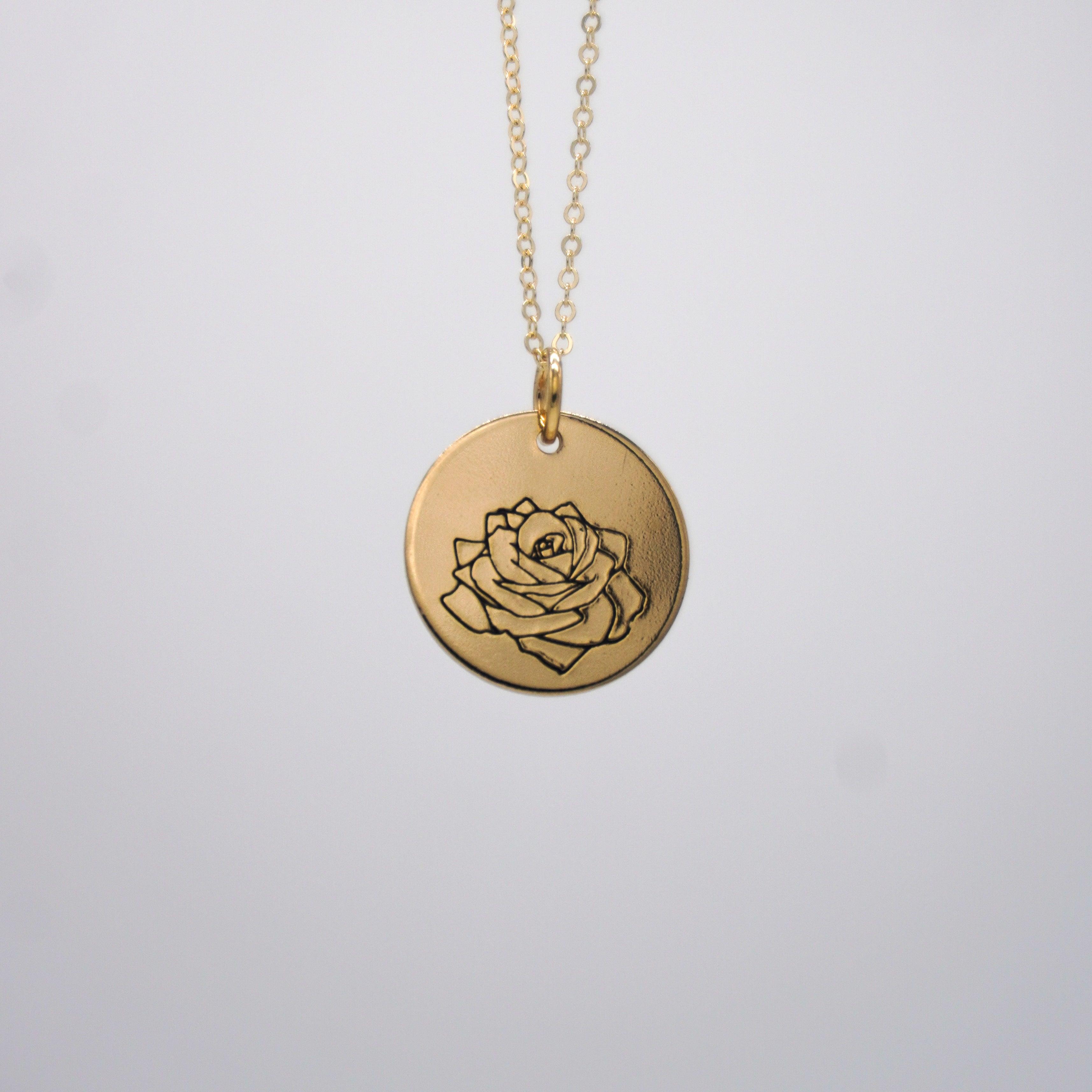 Birth Flower Necklace - Nashelle