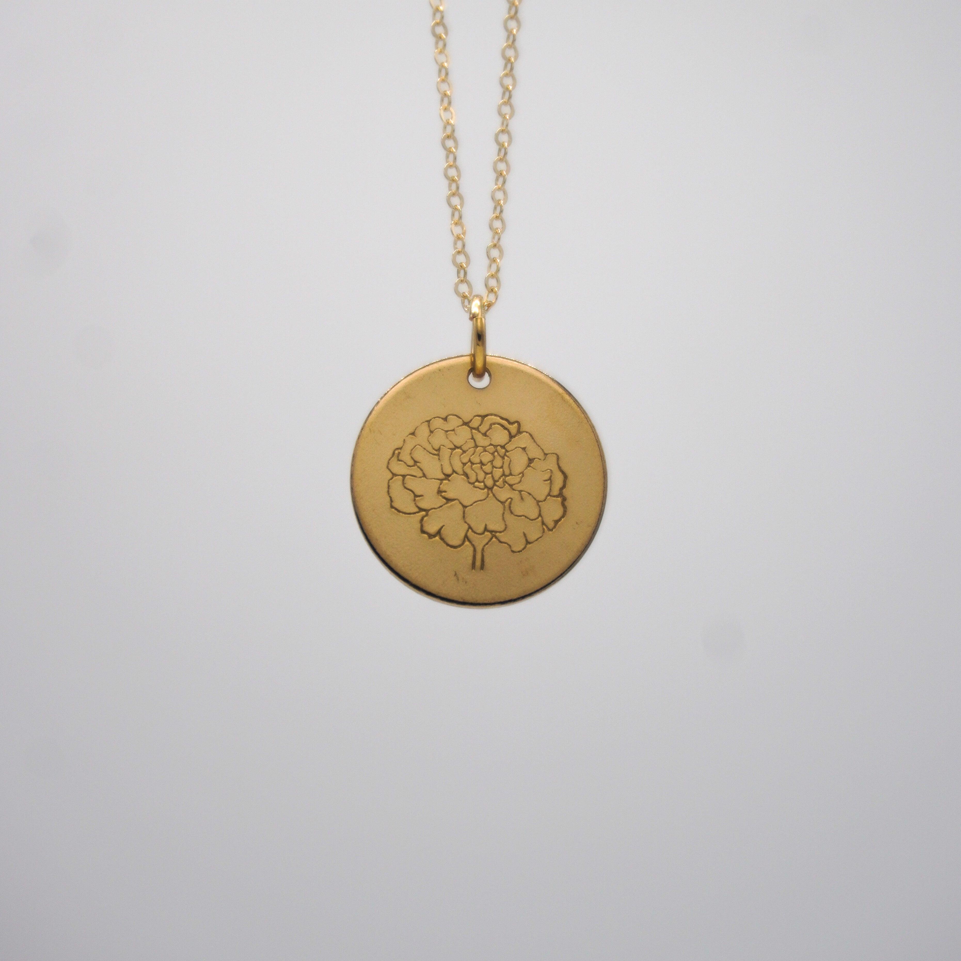 Birth Flower Necklace - Nashelle