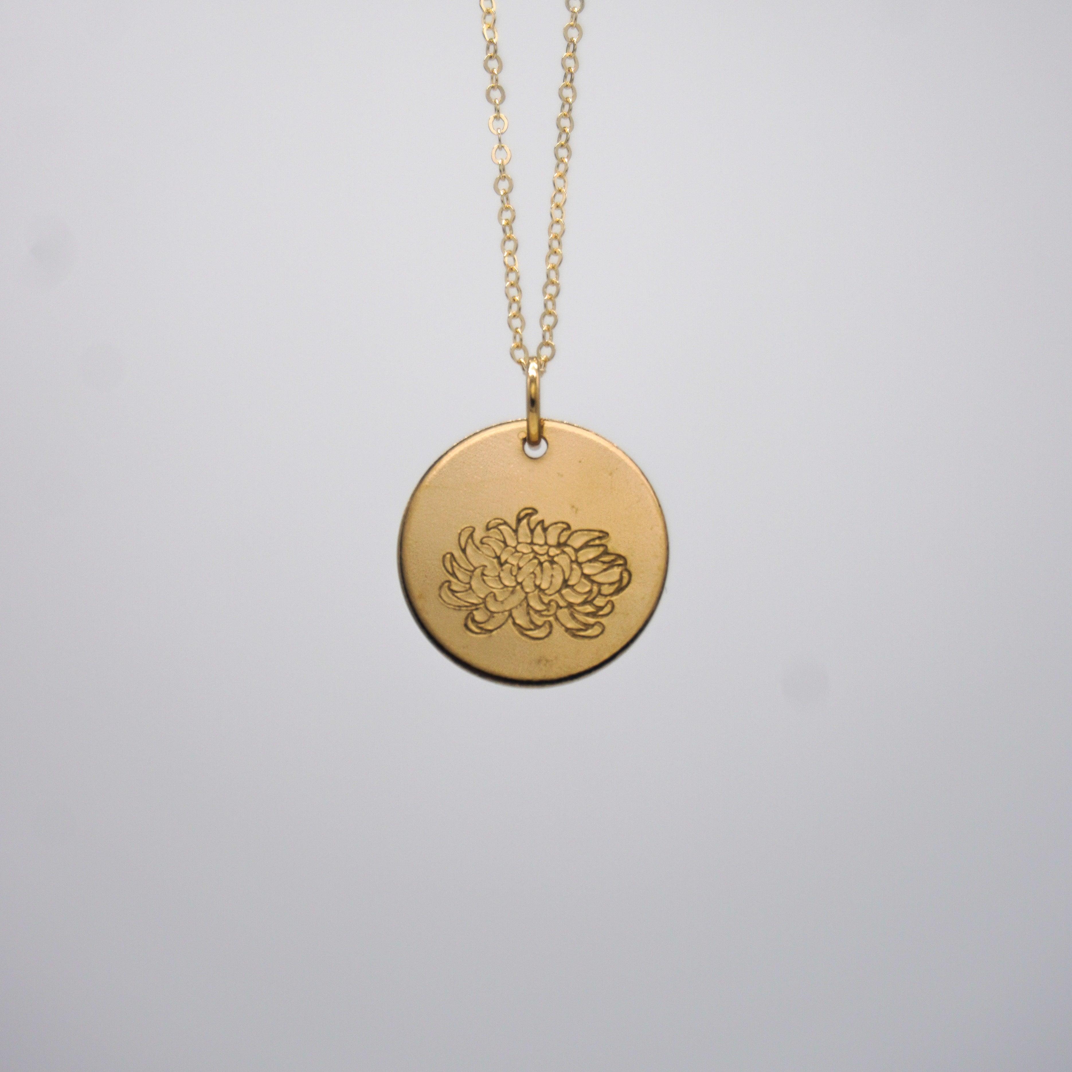 Birth Flower Necklace - Nashelle