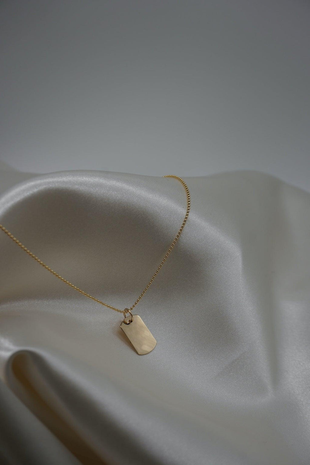 Tag Charm Necklace - Nashelle