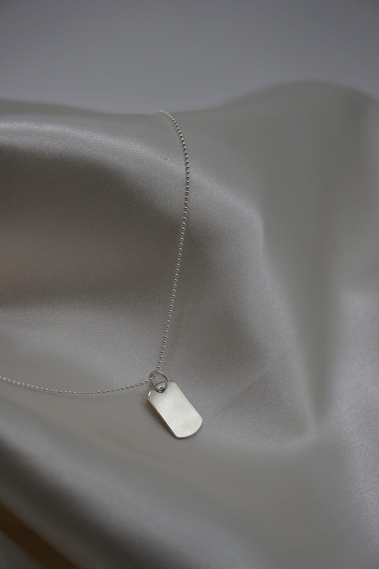 Tag Charm Necklace - Nashelle